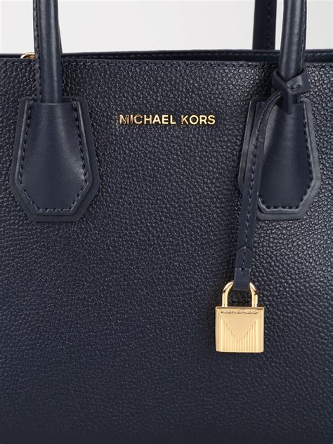 michael kors navy blue purse with than accent|Michael Kors navy blue crossbody.